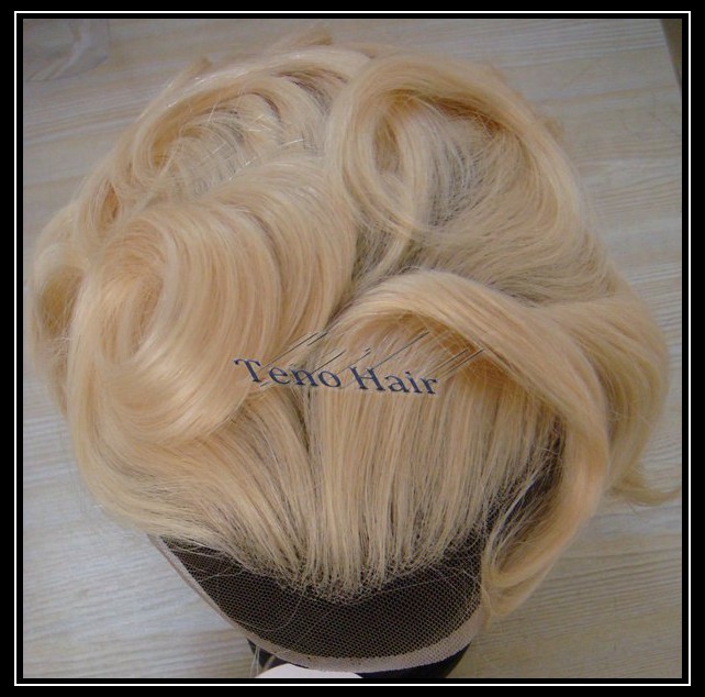 Instant Shipment Full Lace Stock Toupee