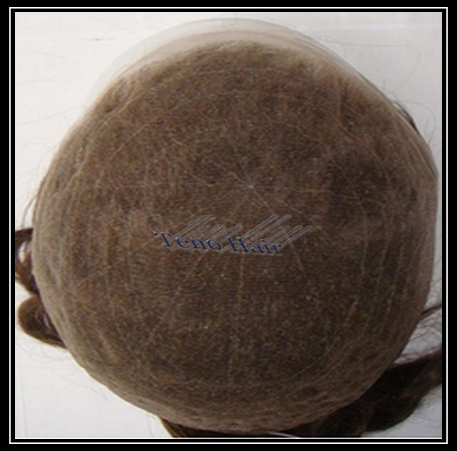 Stock swiss lace toupee