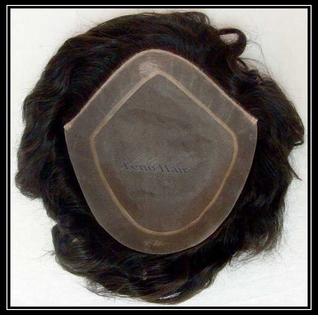 High hair replacement classes smooth mono base toupee