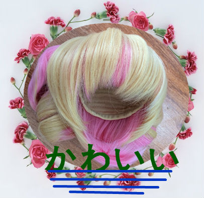 Wholesale Cute japanese baby doll wigs bjd hair wigs