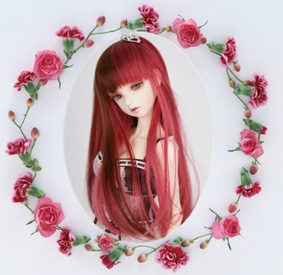 doll synthetic wigs bjd toy hair wigs long BJD wigs