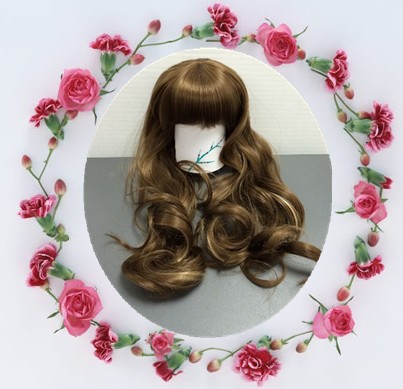 Cartoon doll wig