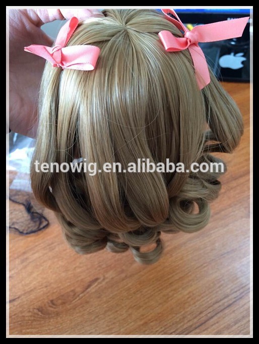 New design synthetic doll wig