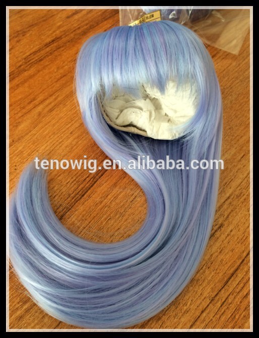 Synthetic fiber wigs