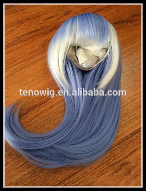 Super beautiful midium long curly made in China bjd doll wig