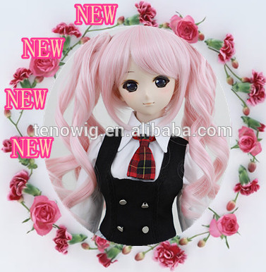 Wholesale cheap short serise popular and fashionable made in China bjd doll wig