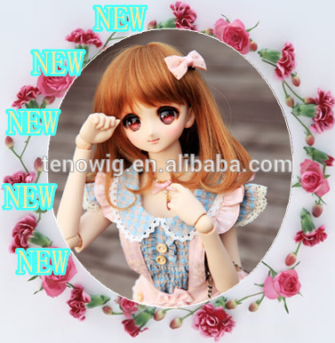 Super lovely classic and beautiful high quality made in China bjd doll wig