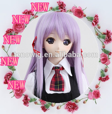 2015 new arrival professional design high quality made in China bjd doll wig