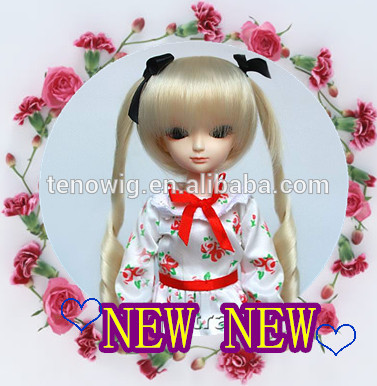 2015 new product superior quality synthetic doll wig wholesale