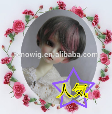 The newst popular and fashion synthetic doll wig wholesale