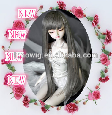 Wholesale factory price new design very popular bjd doll wig