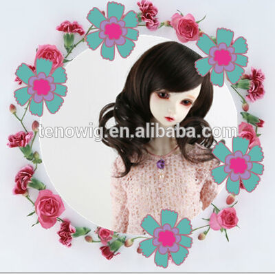 NEW!NEW! Best selling very popular and beautiful synthetic bjd doll wig