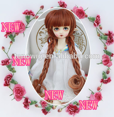 New arrial fashion China top quality doll bjd hair wig