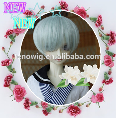 Super long straight made in China synthetic bjd doll wig