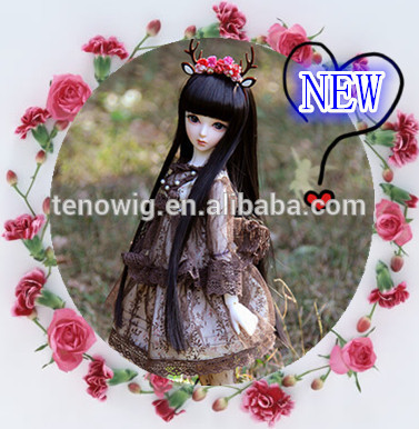 The lastest design classic and professional synthetic bjd doll wig