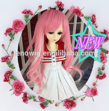 Best selling factory price synthetic bjd doll wig