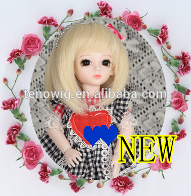 hot!hot!new product professional synthetic doll wig wholesale