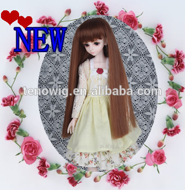 HOT!superior quality synthetic doll wig wholesale