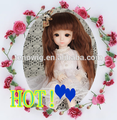 wholesle cheap hot sale synthetic doll wig wholesale