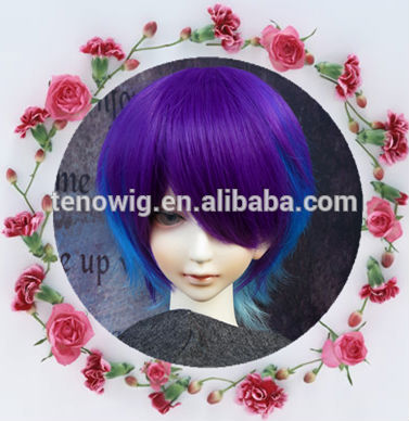 Wholesale cheap high qualityshort bjd boy doll wigs