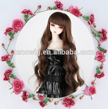 Wholesale high quality super long doll wig