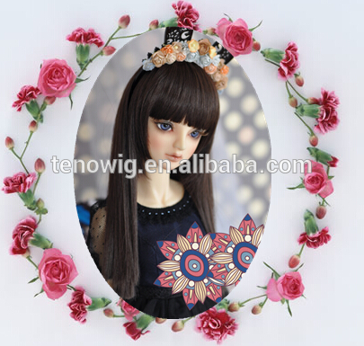 Professional Doll Wig Factory colorful bjd wig