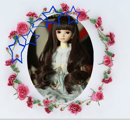 factory any size is avaliable for doll wig for american girl doll