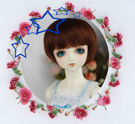 New arrival excellent quality small doll wig for american girl doll