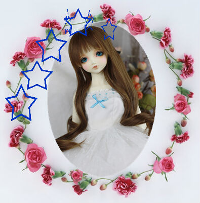 synthetic wigs Japanese heat resistant doll wig for american girl doll