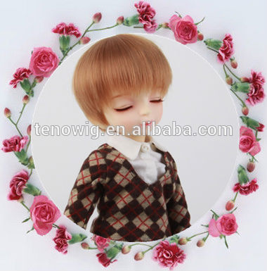 Classic popular short bjd doll hair wig