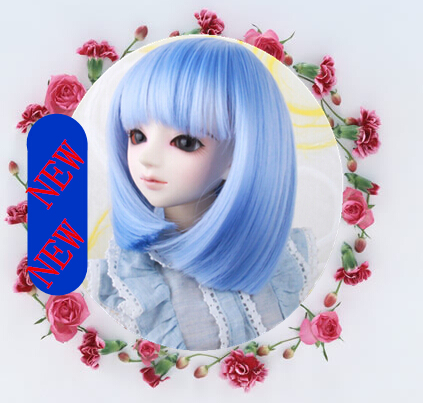 very beautiful and fashion short bjd doll wig