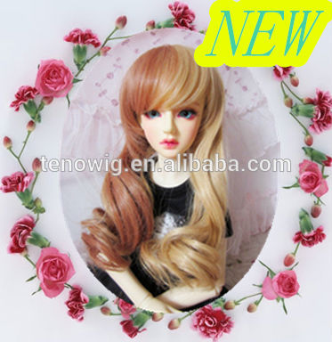 Hot sale top quality cute bjd Doll Wig