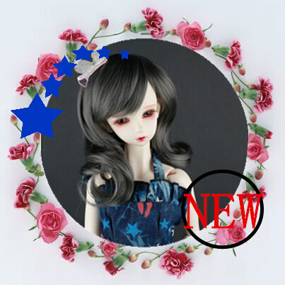 NEW 2015 the cheapest and new design doll bjd hair wig