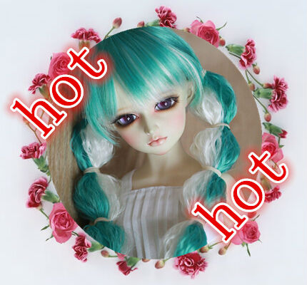 Top quality heat resistant doll wig for sale