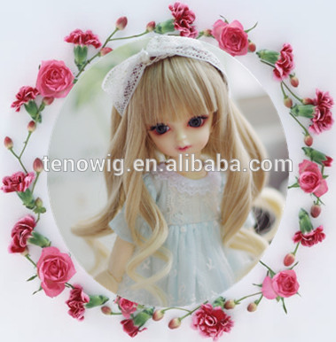 NEW!NWE!Body wave cute bjd doll wig