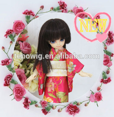 Classic style made in China synthetic bjd doll wig