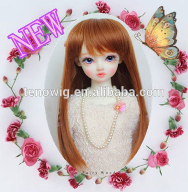 Wholesale cheap new product made in China synthetic bjd doll wig