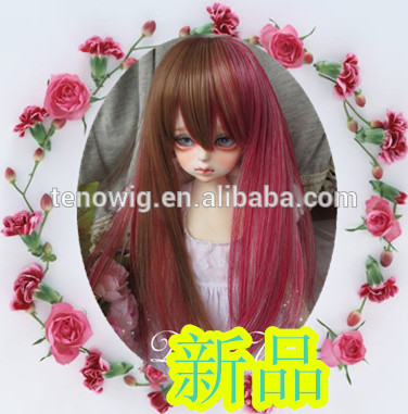 new design two tone bjd Doll Wig