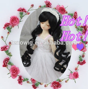 Wholesale Cheap lovely Synthetic bjd Doll Wig