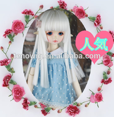 High quality popular fashion beauty good quality bjd doll wig