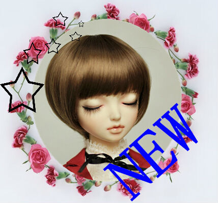 wholesale high quality beautiful bjd doll wigs