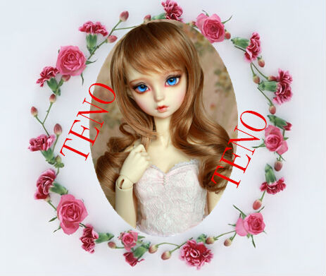 2015 cheap 100% high temperture synthetic doll wig