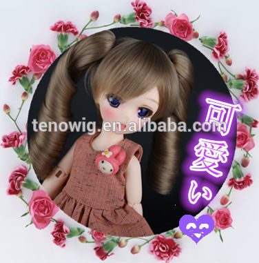 classic japan cheap synthetic bjd doll wig