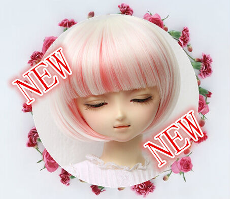 2015 heat resistant fiber BJD Doll Wig