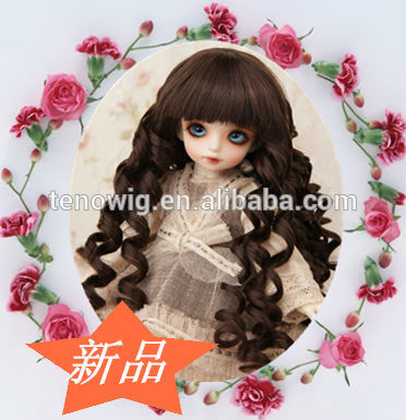 New type popular bjd doll wig