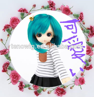 Classic popular synthetic bjd doll wig