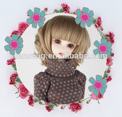 New Design Top Quality BJD Doll Long Head Hair BJD Wig