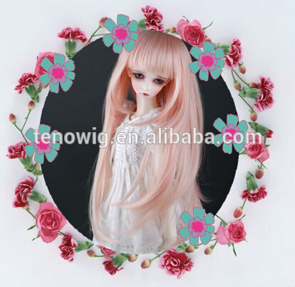 New fahion long curly BJD wig for dolls