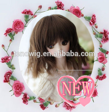 Wholesale cheap hot sale synthetic bjd doll wigWholesale cheap hot sale synthetic bjd doll wig