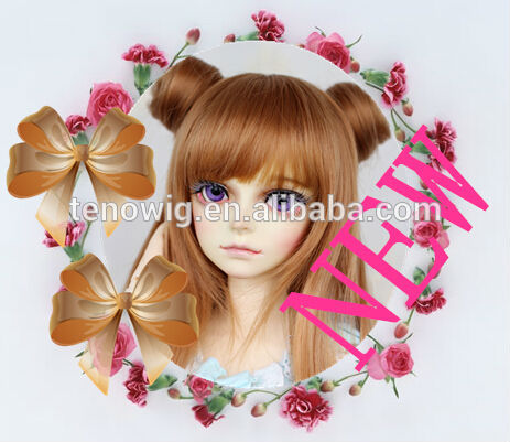 fast delivery best quality wholesale price synthetic hair for doll wig